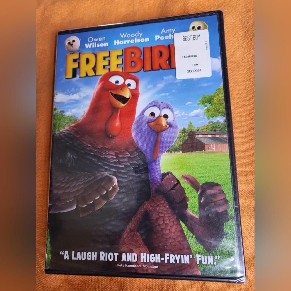 Free Birds widescreen DVD movie 2013 Rated PG film NEW  unopened